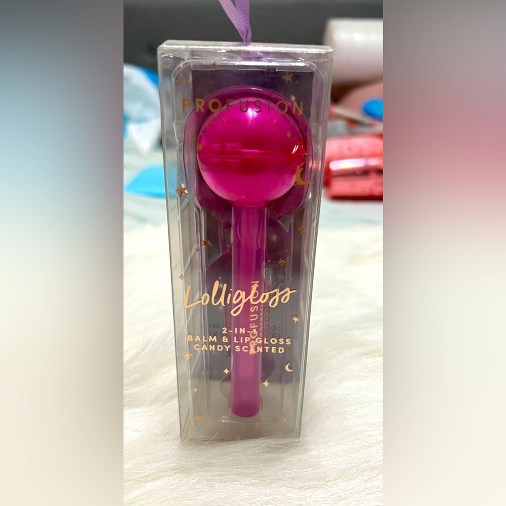 Balm and lip gloss